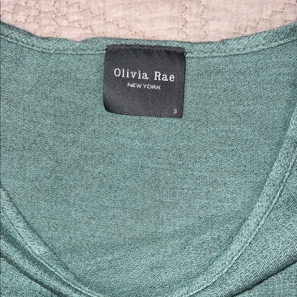 Olivia Rae Aqua Ruffle Mini Dress - Picture 2 of 3